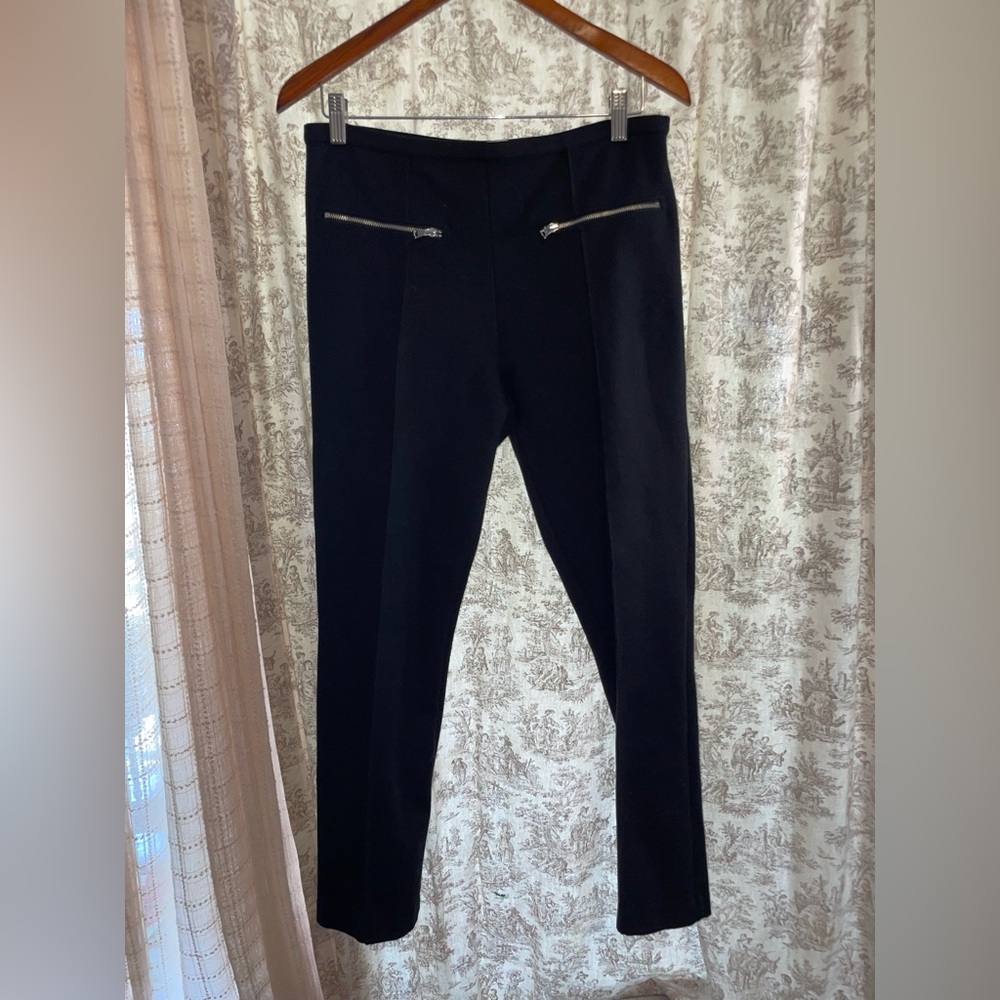 Gap Black Women's Pants with Zipper Detail